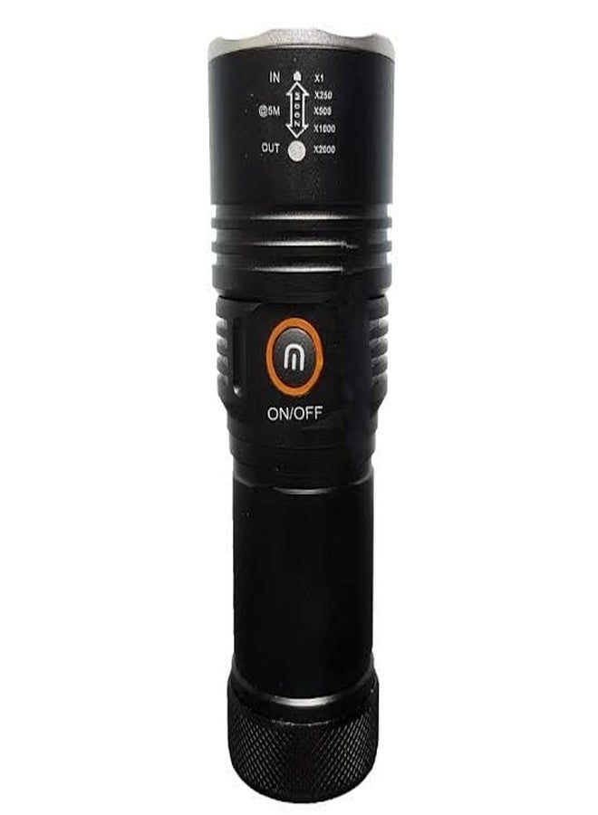 SKPM Rechargeable 3 Modes LED Flashlight Torch T209 2500 Lumens - Image 1